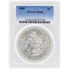 Image 1 : 1885 $1 Morgan Silver Dollar Coin PCGS MS62