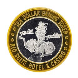 .999 Silver Rio Suite Hotel & Casino Las Vegas, NV $10 Limited Edition Gaming To
