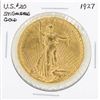 Image 1 : 1927 $20 St. Gaudens Double Eagle Gold Coin