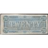 Image 2 : 1864 $20 Confederate States of America Note