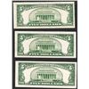 Image 2 : Lot of (3) 1953A $5 Silver Certificate Notes