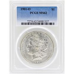 1901-O $1 Morgan Silver Dollar Coin PCGS MS62