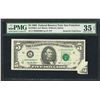 Image 1 : 1995 $5 Federal Reserve Note ERROR Butterfly Fold PMG Choice Very Fine 35EPQ