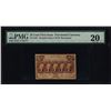 Image 1 : 1862 First Issue 25 Cent Fractional Currency Note PMG Very Fine 20