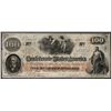 Image 1 : 1862 $100 Confederate States of America Note