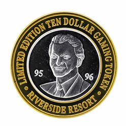 .999 Silver Riverside Resort Hotel & Casino $10 Casino Limited Edition Gaming To