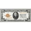 Image 1 : 1928 $20 Gold Certificate Note