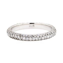Platinum 1.00 ctw Diamond Eternity Band