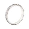 Image 3 : Platinum 1.00 ctw Diamond Eternity Band