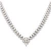 Image 2 : 14KT White Gold Ladies 13.00 ctw Diamond Necklace