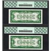 Image 2 : (2) Consecutive 1928A $1 Funnyback Silver Certificate Notes PCGS Superb Gem New