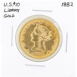 1882 $10 Liberty Head Eagle Gold Coin