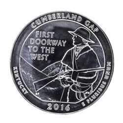2016 5oz Silver ATB Cumberland Gap Kentucky Silver Coin