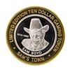 Image 1 : .999 Silver Sam's Town Las Vegas $10 Casino Limited Edition Gaming Token