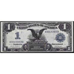 1899 $1 Black Eagle Silver Certificate Note