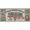 Image 1 : 1863 $10 State of North Carolina Obsolete Note