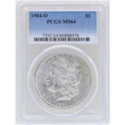 1904-O $1 Morgan Silver Dollar Coin PCGS MS64