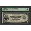 Image 1 : 1918 $5 Federal Reserve Bank Note Minneapolis Fr.799 PMG Very Good 10