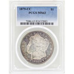 1879-CC $1 Morgan Silver Dollar Coin PCGS MS63