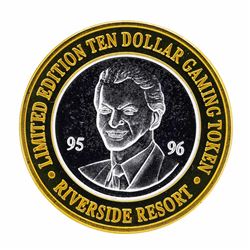 .999 Silver Riverside Resort Hotel & Casino $10 Casino Limited Edition Gaming To