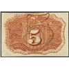 Image 2 : March 3, 1863 Five Cent Second Issue Fractional Note