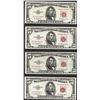 Image 1 : Lot of (4) 1953 $5 Legal Tender Notes