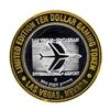Image 2 : .999 Silver McCarran International Airport $10 Casino Limited Edition Gaming Tok