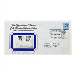 Bicentennial Council of the Thirteen Original States Silver Ingot