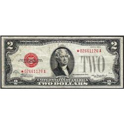 1928D $2 Legal Tender STAR Note