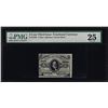 Image 1 : March 3, 1863 Third Issue 5 Cent Fractional Currency Note PMG Very Fine 25