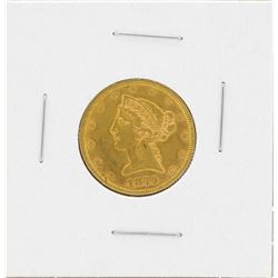 1879 $5 Liberty Head Half Eagle Gold Coin
