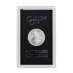 1884-CC $1 Morgan Silver Dollar Coin GSA w/ Box & COA Uncirculated