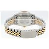 Image 7 : Rolex Mens Two Tone MOP Sapphire & Diamond Channel Set Datejust Wristwatch