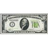 Image 1 : 1934 $10 Federal Reserve Note Light Green Seal