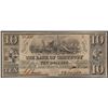 Image 1 : 1838 $10 The Bank of Chippeway Obsolete Note