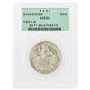 Image 1 : 1935-S San Diego Commemorative Half Dollar Coin PCGS MS65