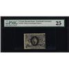 Image 1 : March 3, 1863 Second Issue 5 Cent Fractional Currency Note PMG Very Fine 25