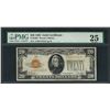 Image 1 : 1928 $20 Gold Certificate Note Fr.2402 PMG Very Fine 25
