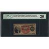 Image 1 : March 3, 1863 Fourth Issue 25 Cent Fractional Currency Note PMG Very Fine 20