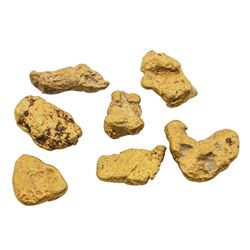 Lot of Gold Nuggets 4.4 grams Total Weight