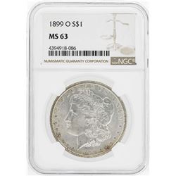 1899-O $1 Morgan Silver Dollar Coin NGC MS63