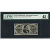 Image 1 : 1863 Third Issue 25 Cent Fractional Currency Note PMG Choice Extremely Fine 45EP