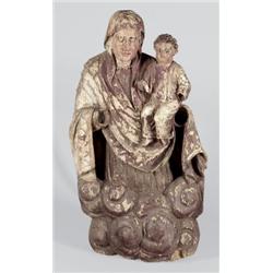 Magyarországi szobrász, 1700 körül - Mária a gyermek Jézussal