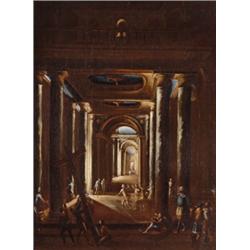 Olasz festo, 17. sz. - Templombelso