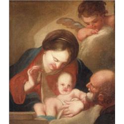 Itáliai festo, 18. sz. eleje - Szent család