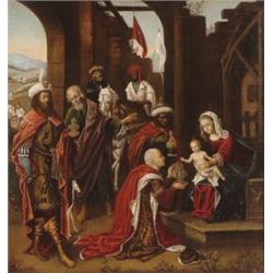 Flamand festo, 1520 körül - Három királyok imádása