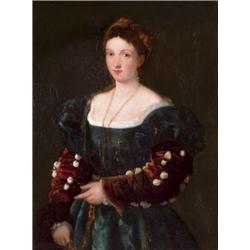 Tiziano Vecellio után, 19. sz. elso fele - La Bella