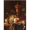 Image 1 : J. D. H. monogrammal, 17. sz. - Gyümölccsendélet díszserleggel