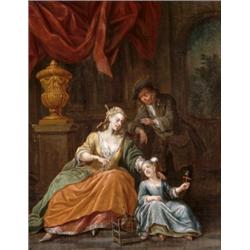 Német festo, 18. sz. - Az énekesmadár