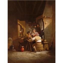 Németalföldi festo, 19. sz. - Kocsmai jelenet